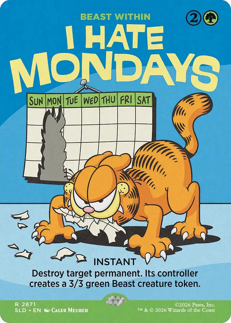 I Hate Mondays - Beast Within [Secret Lair Drop Series] | Game Master's Emporium (The New GME)