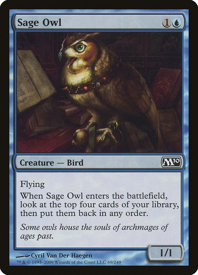 Sage Owl [Magic 2010] | Game Master's Emporium (The New GME)