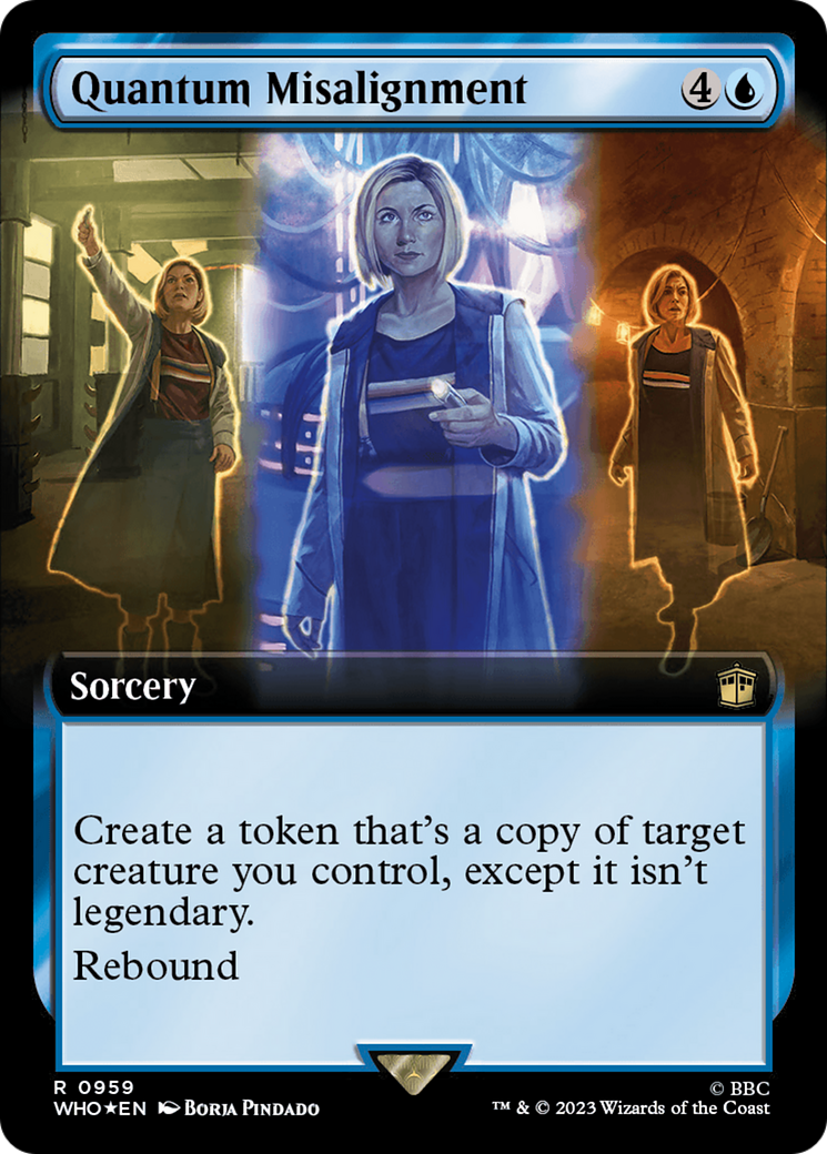 Quantum Misalignment (Extended Art) (Surge Foil) [Doctor Who] | Game Master's Emporium (The New GME)