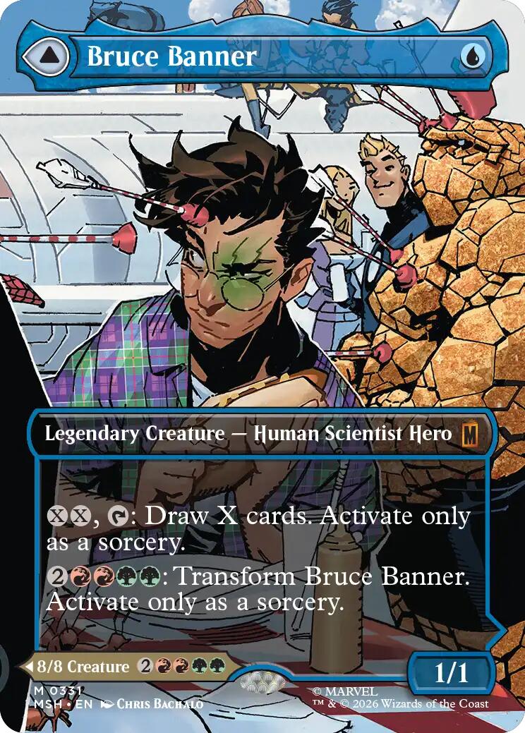 Bruce Banner (Borderless) (0331) [Marvel Super Heroes] | Game Master's Emporium (The New GME)