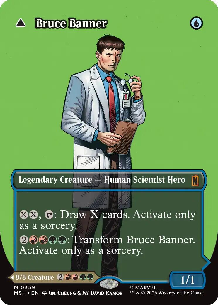 Bruce Banner (Borderless) (0359) [Marvel Super Heroes] | Game Master's Emporium (The New GME)