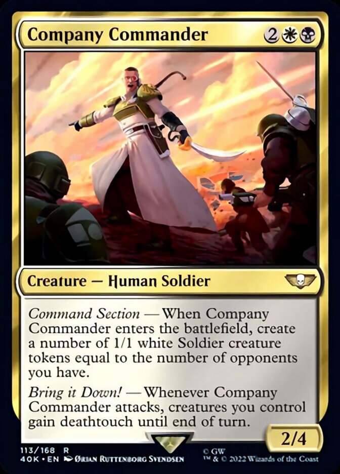 Company Commander [Warhammer 40,000] | Game Master's Emporium (The New GME)