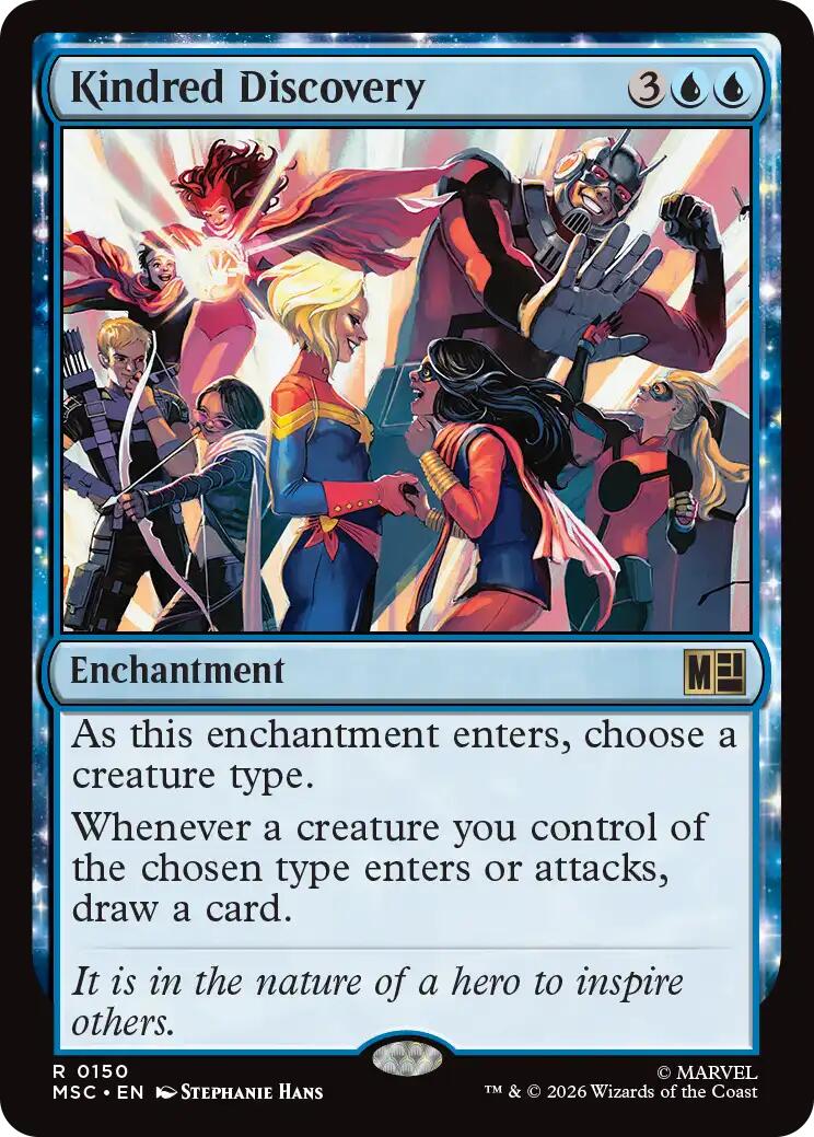 Kindred Discovery (Surge Foil) [Marvel Super Heroes Commander] | Game Master's Emporium (The New GME)