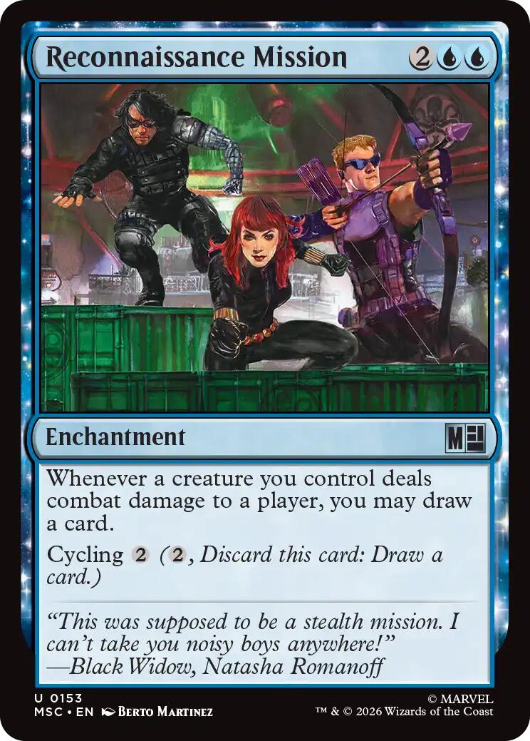 Reconnaissance Mission (Surge Foil) [Marvel Super Heroes Commander] | Game Master's Emporium (The New GME)