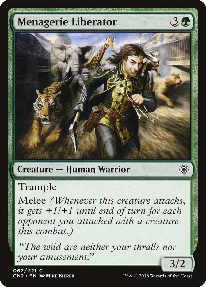 Menagerie Liberator [Conspiracy: Take the Crown] | Game Master's Emporium (The New GME)