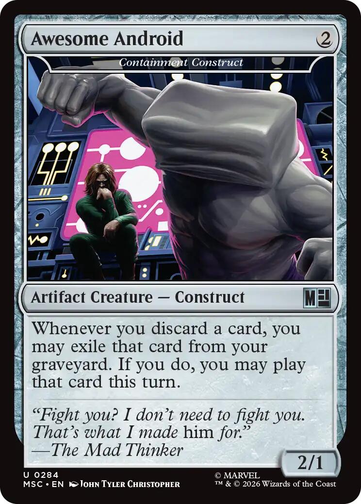 Awesome Android - Containment Construct [Marvel Super Heroes Commander] | Game Master's Emporium (The New GME)