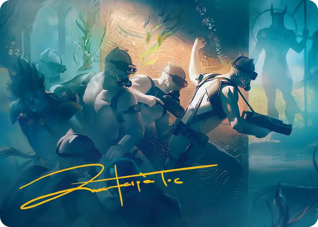 Martial Coup Art Card (Gold-Stamped Signature) [Marvel Super Heroes Art Series] | Game Master's Emporium (The New GME)