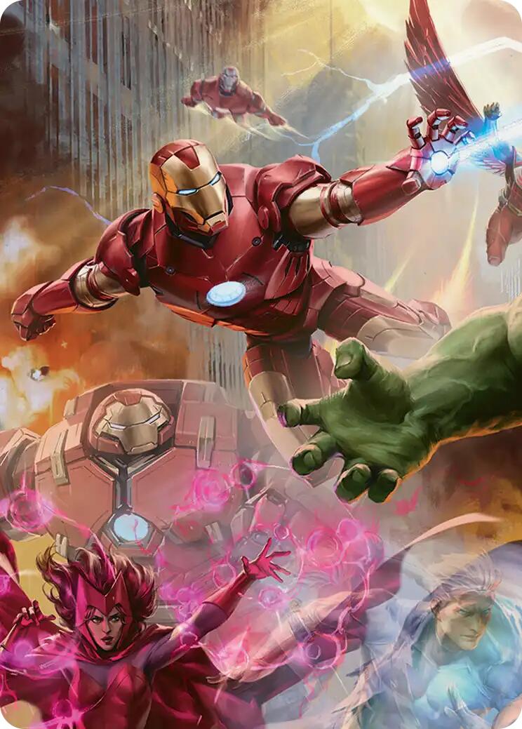 Iron Man, Futurist Paragon Art Card [Marvel Super Heroes Art Series] | Game Master's Emporium (The New GME)