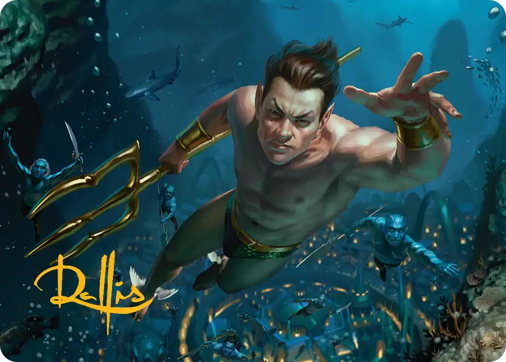 Namor the Sub-Mariner Art Card (Gold-Stamped Signature) [Marvel Super Heroes Art Series] | Game Master's Emporium (The New GME)
