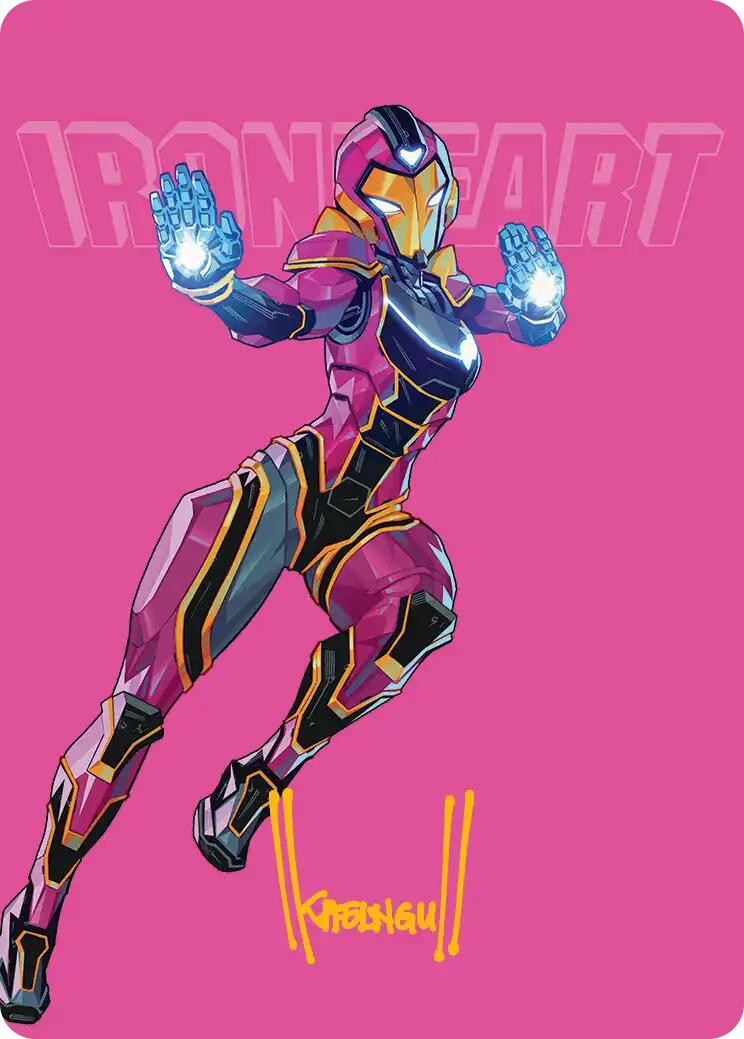 Ironheart, Clever Champion Art Card (Gold-Stamped Signature) [Marvel Super Heroes Art Series] | Game Master's Emporium (The New GME)