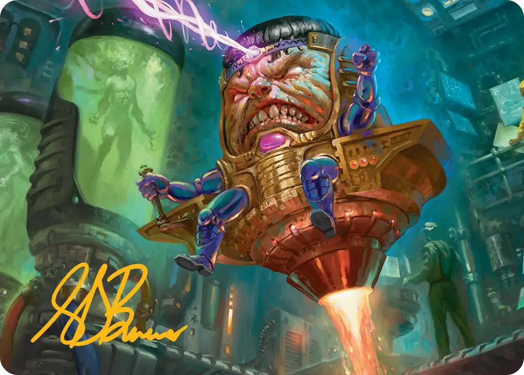 M.O.D.O.K. Art Card (Gold-Stamped Signature) [Marvel Super Heroes Art Series] | Game Master's Emporium (The New GME)