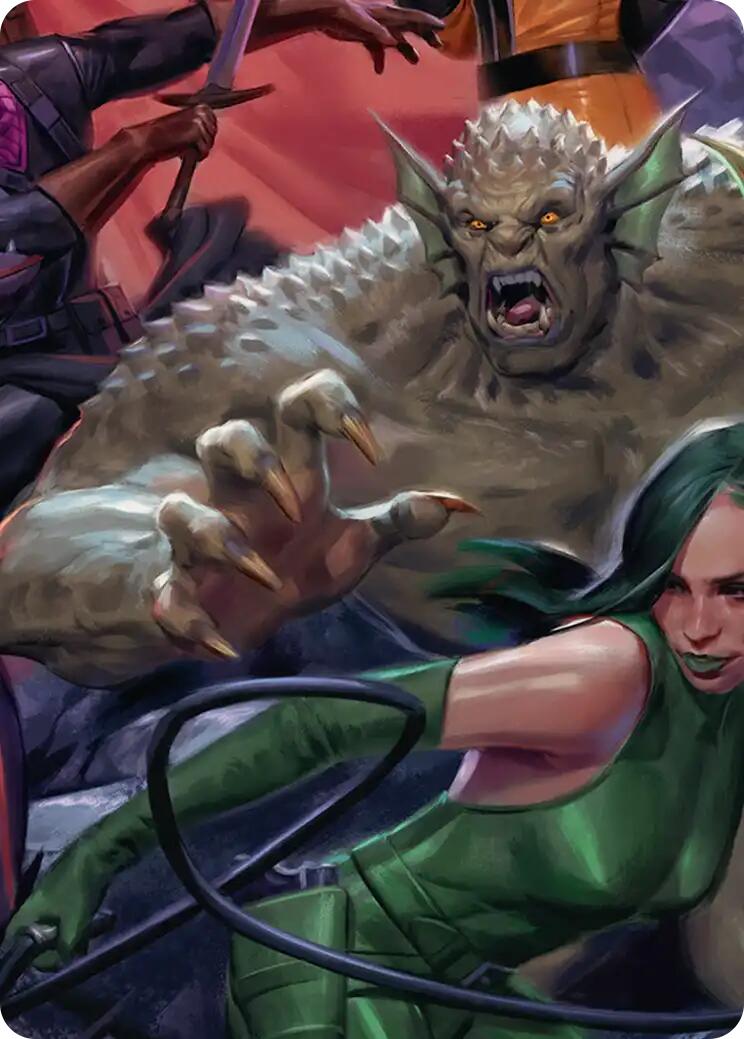Abomination, Irradiated Brute Art Card [Marvel Super Heroes Art Series] | Game Master's Emporium (The New GME)