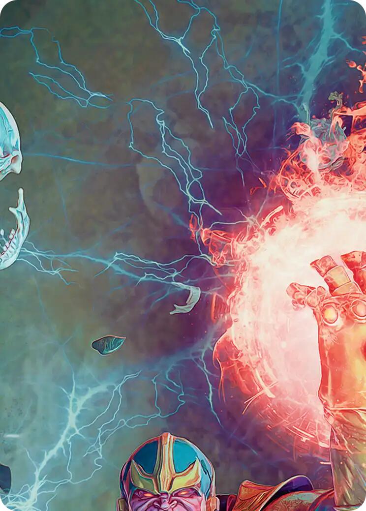 Thanos, the Mad Titan Art Card (2/9) [Marvel Super Heroes Art Series] | Game Master's Emporium (The New GME)