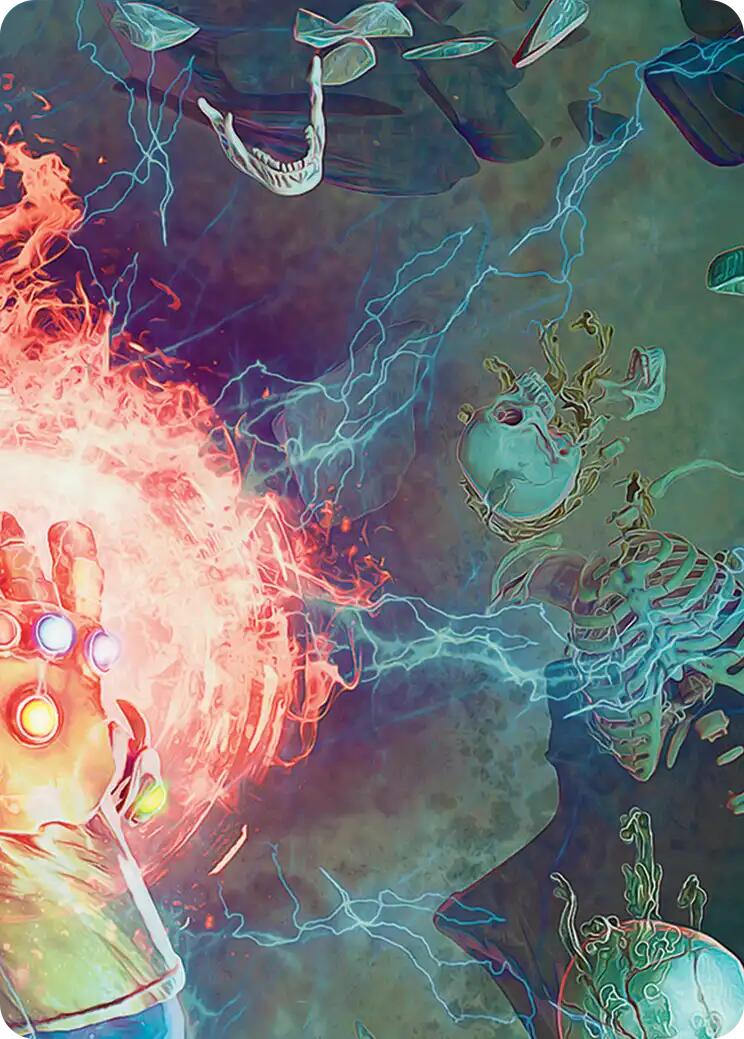 Thanos, the Mad Titan Art Card (3/9) [Marvel Super Heroes Art Series] | Game Master's Emporium (The New GME)