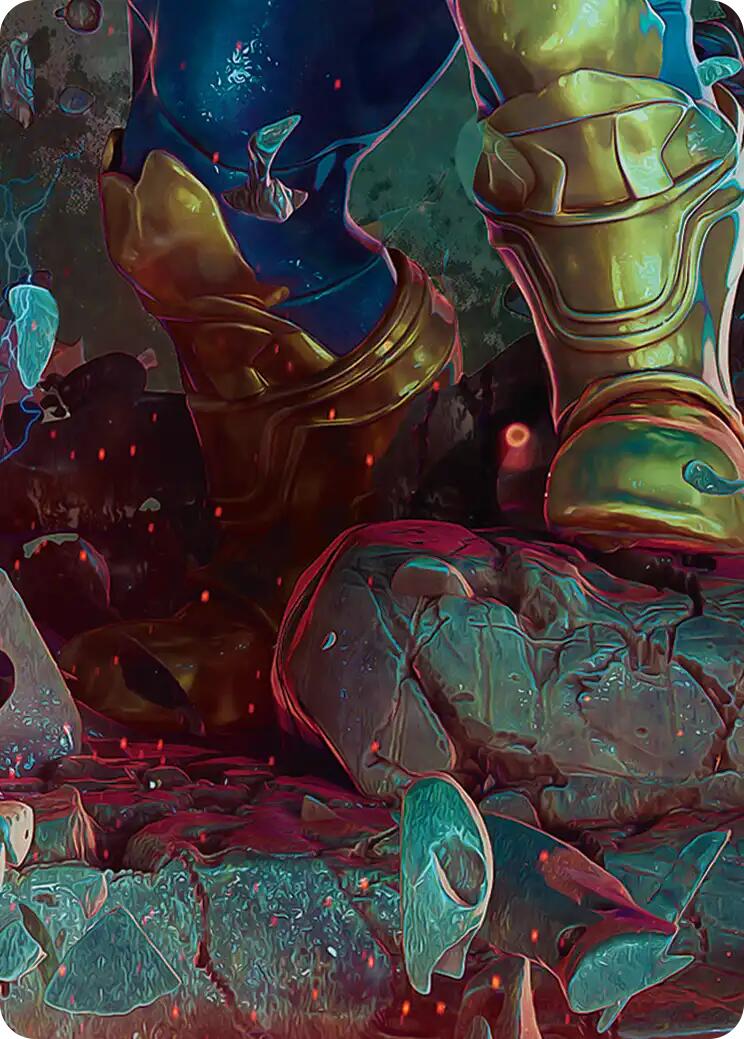 Thanos, the Mad Titan Art Card (8/9) [Marvel Super Heroes Art Series] | Game Master's Emporium (The New GME)