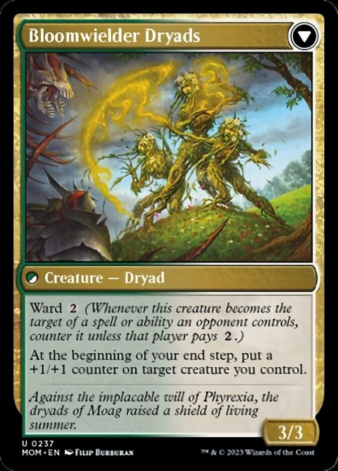 Invasion of Moag // Bloomweaver Dryads [March of the Machine] | Game Master's Emporium (The New GME)