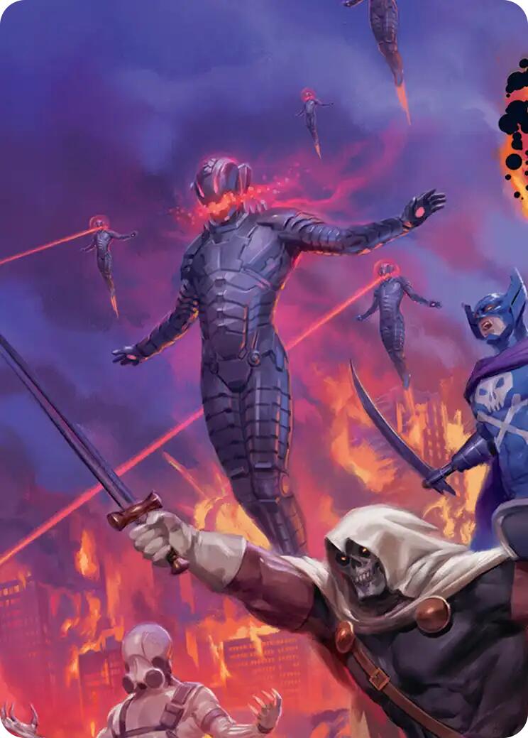 Ultron, Machine Overlord Art Card [Marvel Super Heroes Art Series] | Game Master's Emporium (The New GME)