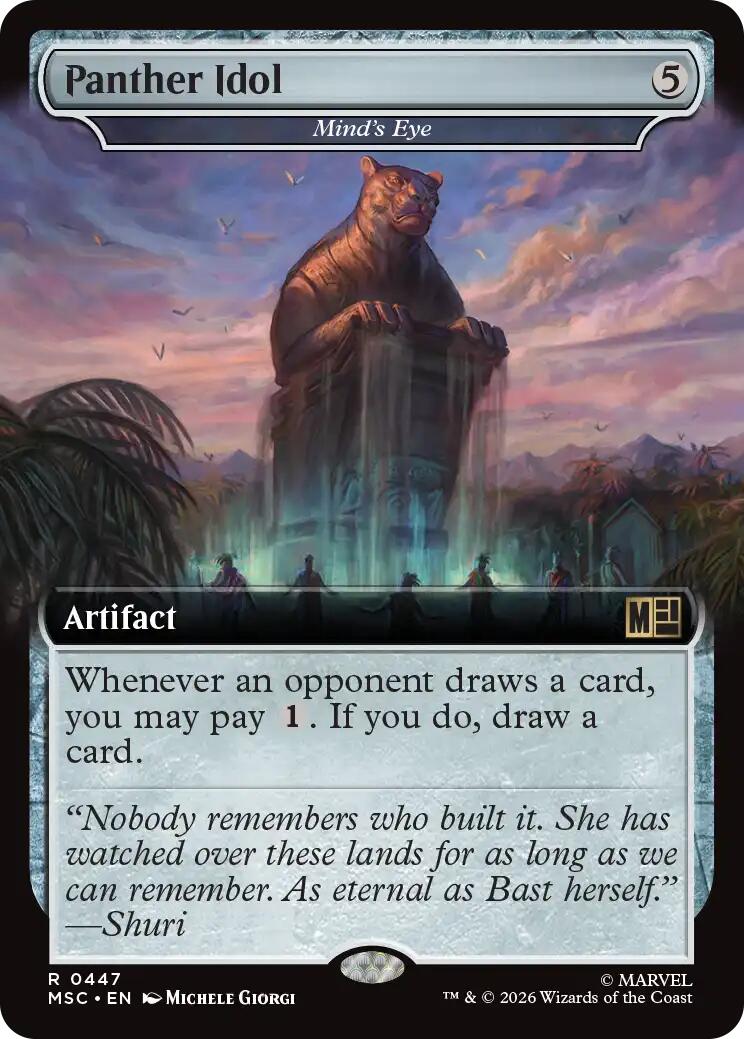 Panther Idol - Mind's Eye (Extended Art) [Marvel Super Heroes Commander] | Game Master's Emporium (The New GME)