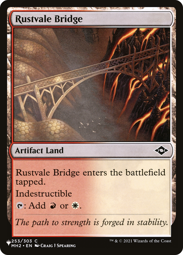 Rustvale Bridge [The List Reprints] | Game Master's Emporium (The New GME)