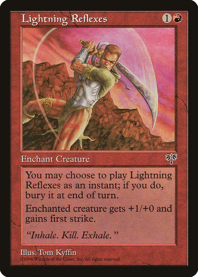Lightning Reflexes [Mirage] | Game Master's Emporium (The New GME)