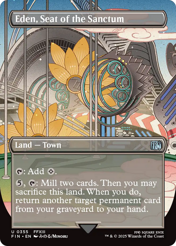 Eden, Seat of the Sanctum (Borderless) [FINAL FANTASY] | Game Master's Emporium (The New GME)