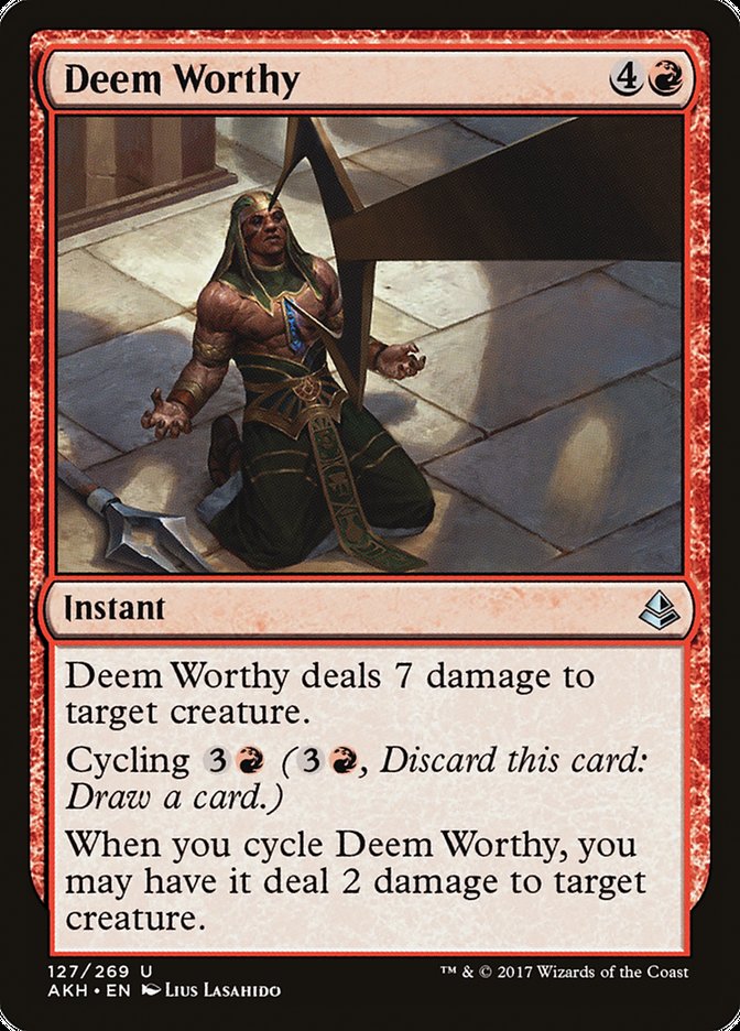 Deem Worthy [Amonkhet] | Game Master's Emporium (The New GME)