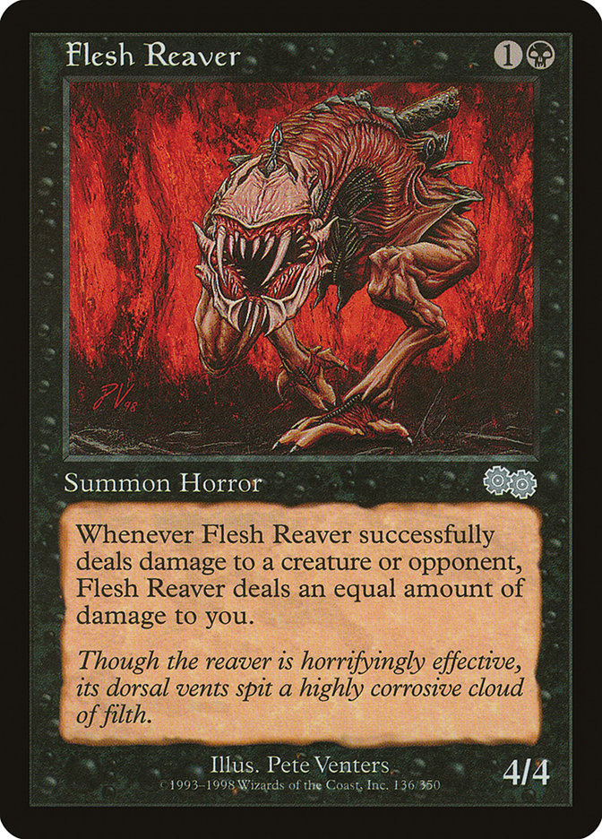Flesh Reaver [Urza's Saga] | Game Master's Emporium (The New GME)