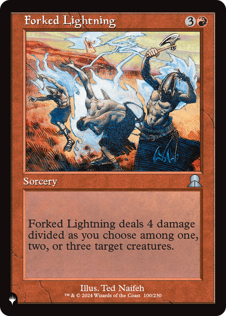 Forked Lightning [The List Reprints] | Game Master's Emporium (The New GME)