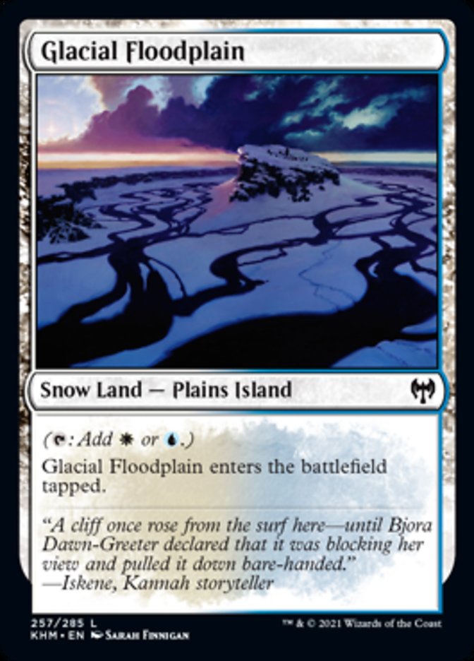 Glacial Floodplain [Kaldheim] | Game Master's Emporium (The New GME)