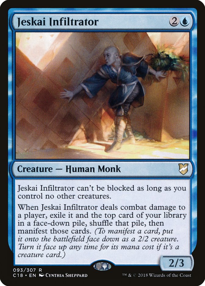 Jeskai Infiltrator [Commander 2018] | Game Master's Emporium (The New GME)