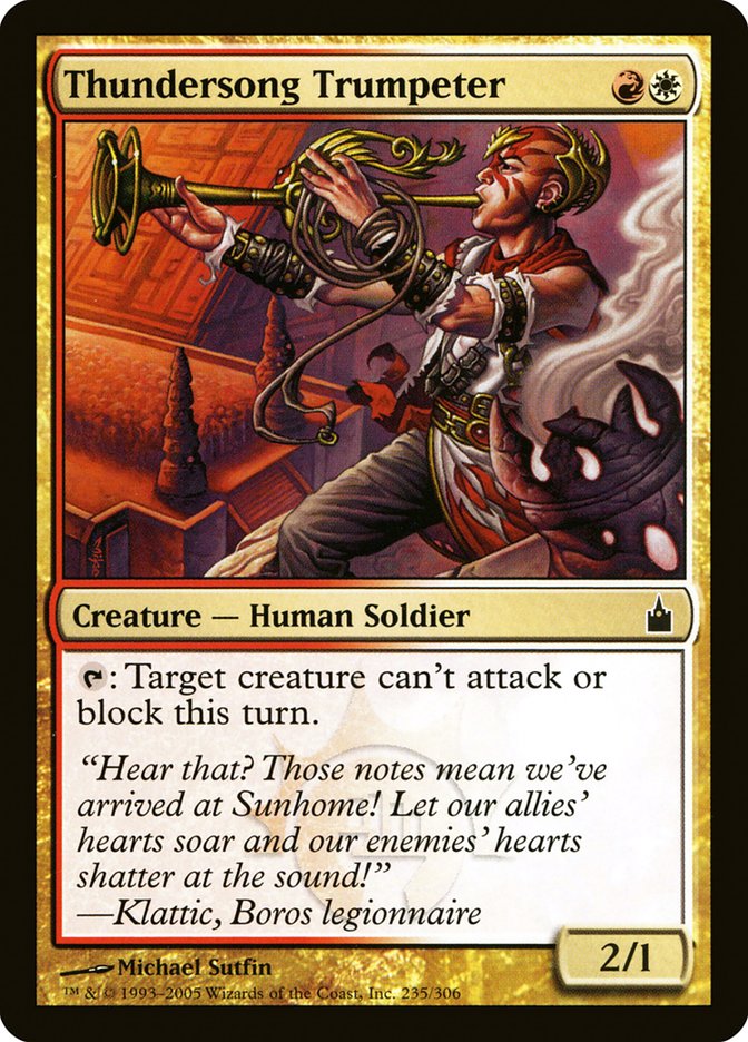 Thundersong Trumpeter [Ravnica: City of Guilds] | Game Master's Emporium (The New GME)
