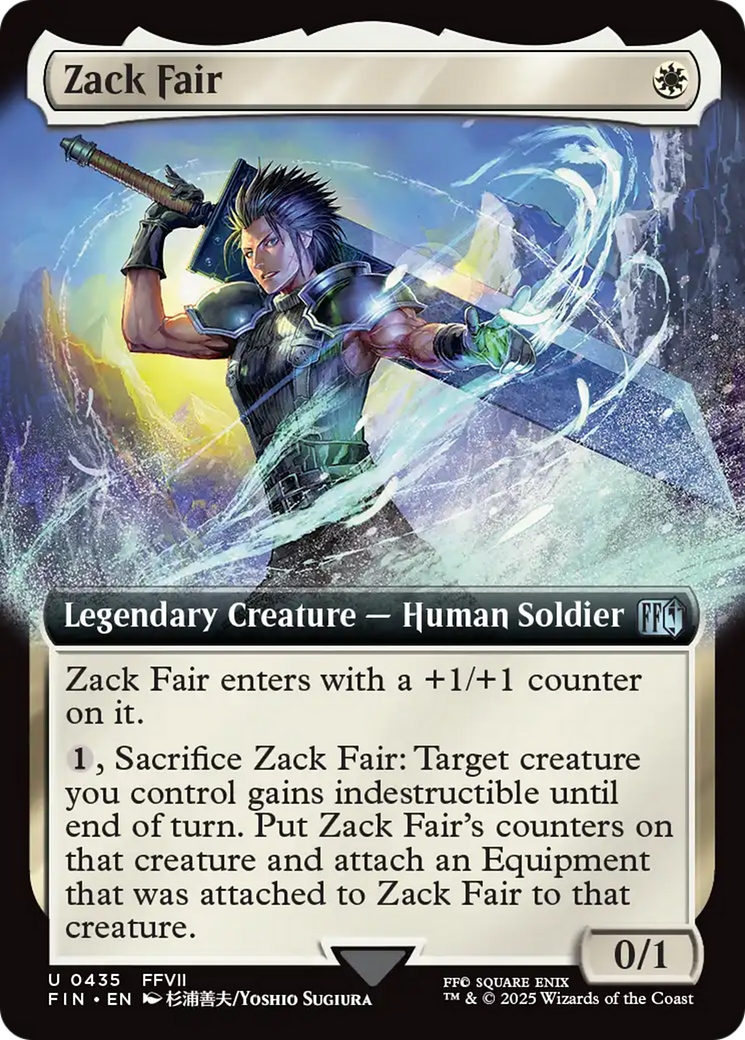 Zack Fair (Extended Art) [FINAL FANTASY] | Game Master's Emporium (The New GME)