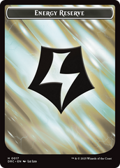Energy Reserve // Energy Reserve Double-Sided Token [Aetherdrift Commander Tokens] | Game Master's Emporium (The New GME)