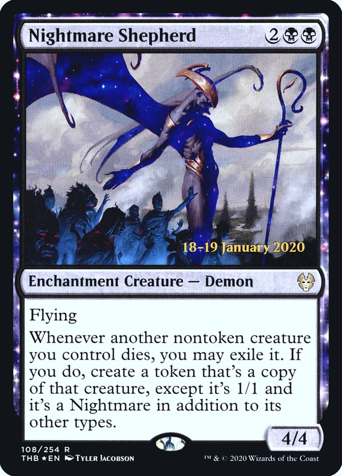 Nightmare Shepherd [Theros Beyond Death Prerelease Promos] | Game Master's Emporium (The New GME)