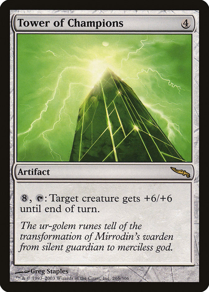 Tower of Champions [Mirrodin] | Game Master's Emporium (The New GME)