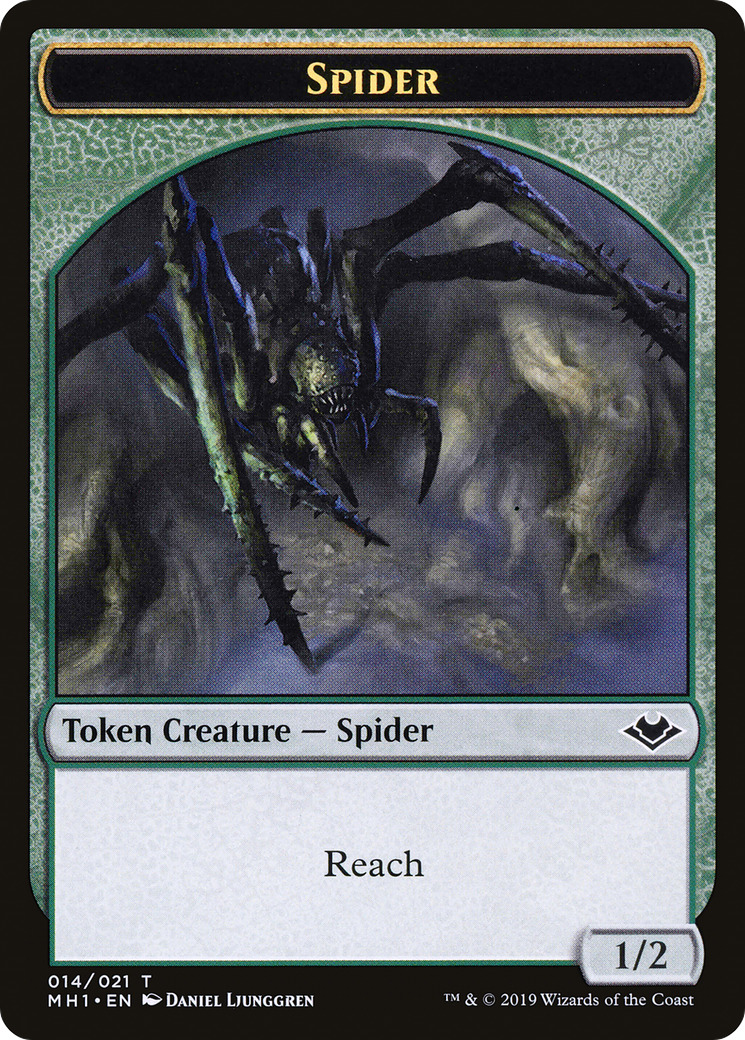 Shapeshifter // Spider Double-Sided Token [Modern Horizons Tokens] | Game Master's Emporium (The New GME)