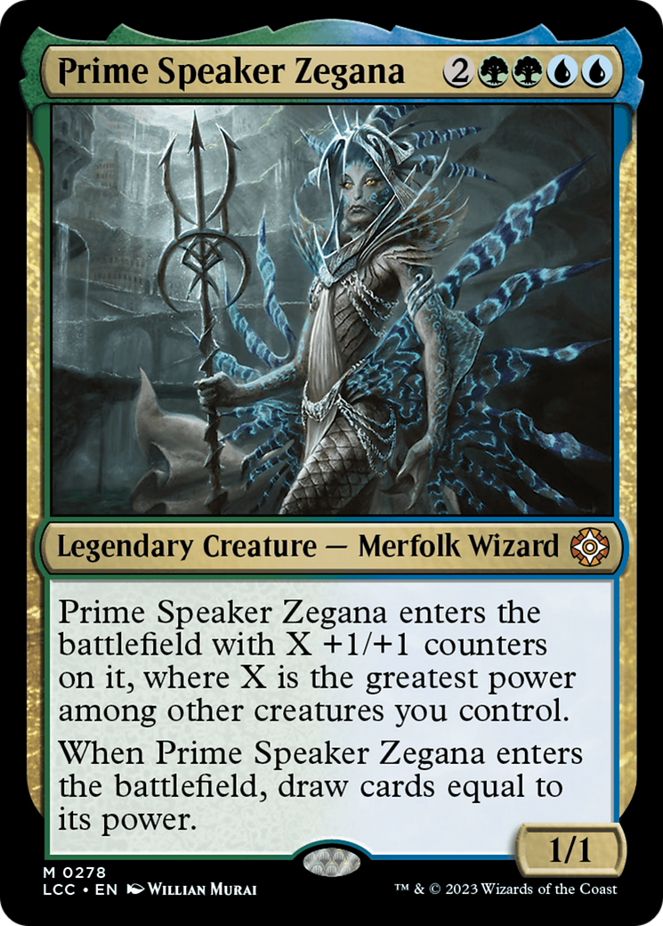 Prime Speaker Zegana [The Lost Caverns of Ixalan Commander] | Game Master's Emporium (The New GME)