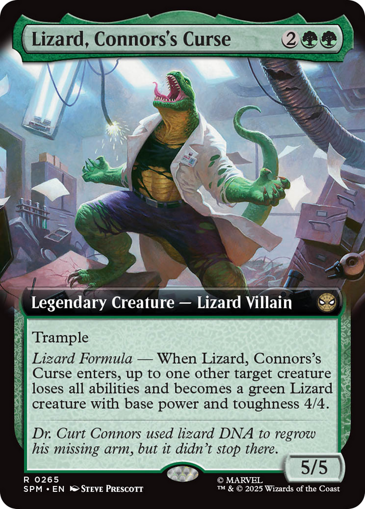 Lizard, Connors's Curse (Extended Art) [Marvel's Spider-Man] | Game Master's Emporium (The New GME)
