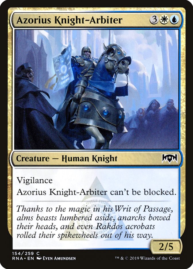Azorius Knight-Arbiter [Ravnica Allegiance] | Game Master's Emporium (The New GME)