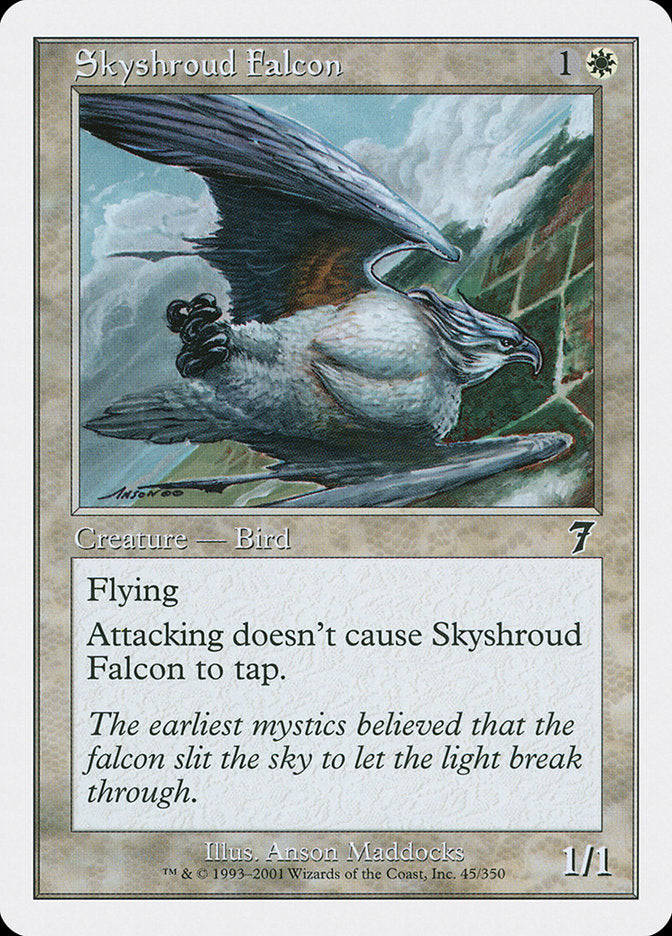 Skyshroud Falcon [Seventh Edition] | Game Master's Emporium (The New GME)