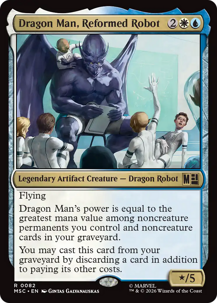 Dragon Man, Reformed Robot [Marvel Super Heroes Commander] | Game Master's Emporium (The New GME)