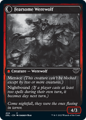 Fearful Villager // Fearsome Werewolf [Innistrad: Double Feature] | Game Master's Emporium (The New GME)