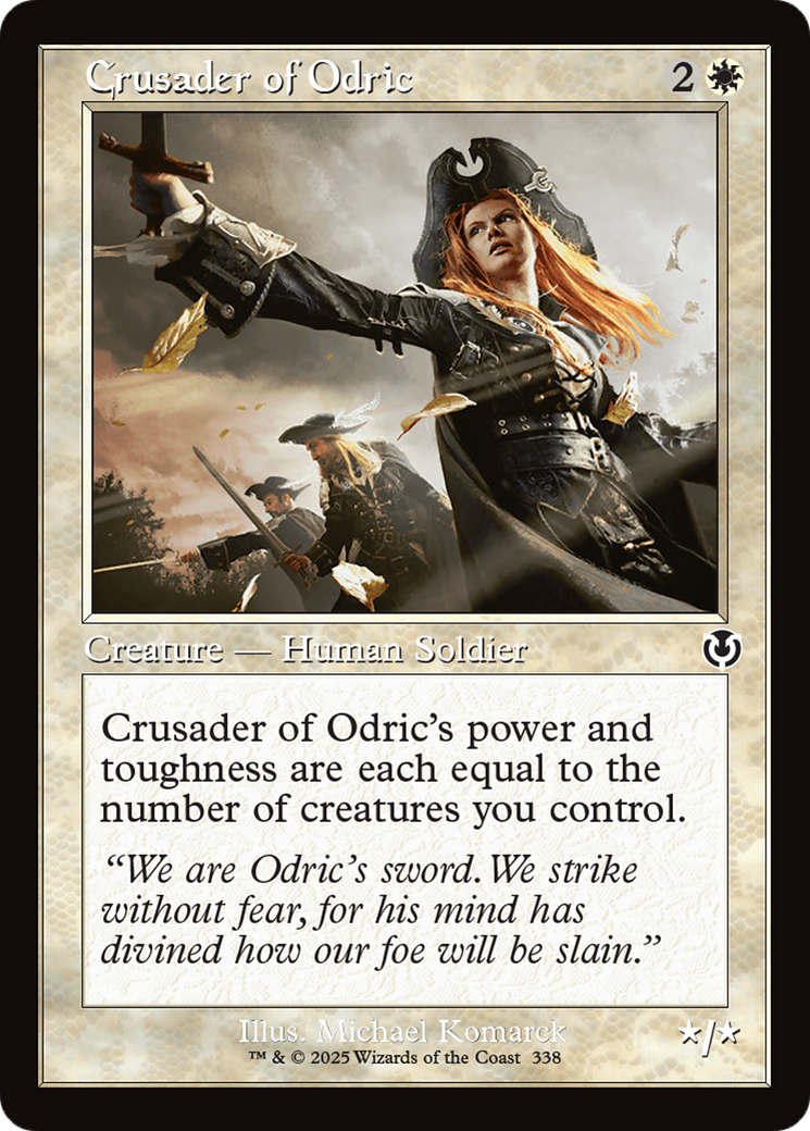 Crusader of Odric (Retro Frame) [Innistrad Remastered] | Game Master's Emporium (The New GME)