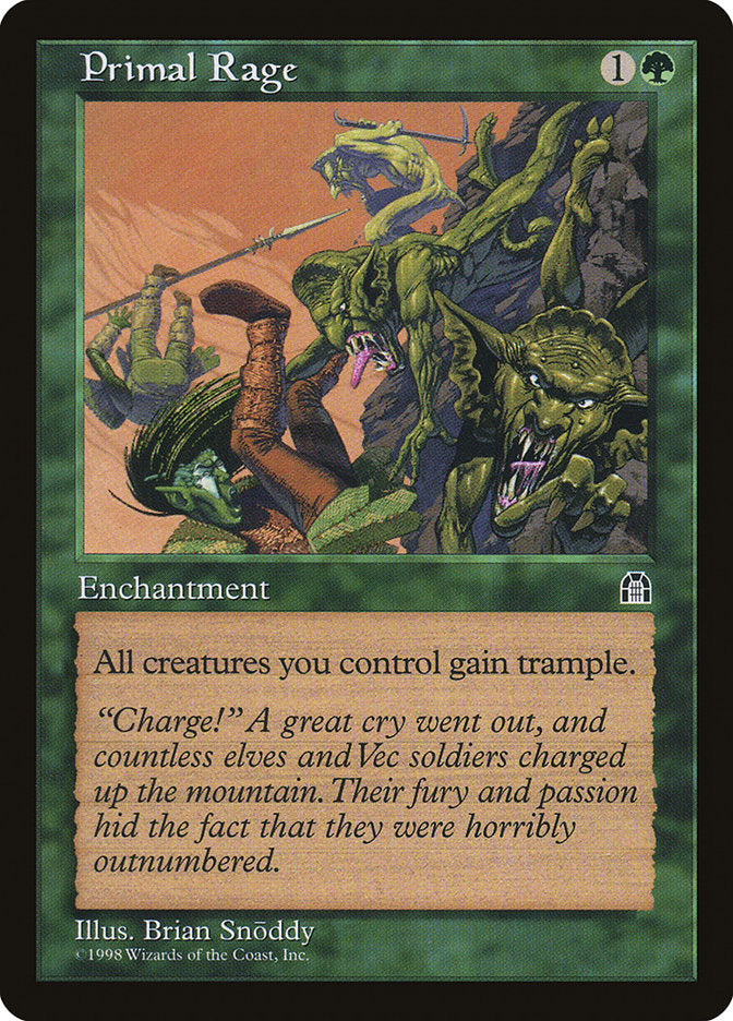 Primal Rage [Stronghold] | Game Master's Emporium (The New GME)