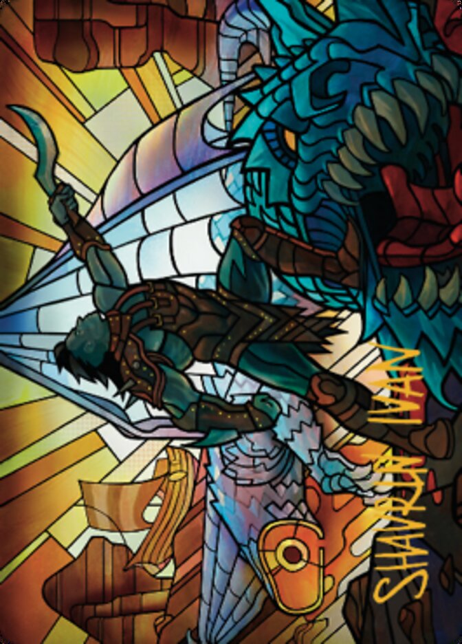Astor, Bearer of Blades Art Card (Gold-Stamped Signature) [Dominaria United Art Series] | Game Master's Emporium (The New GME)
