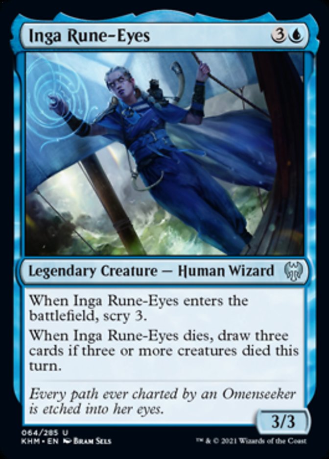 Inga Rune-Eyes [Kaldheim] | Game Master's Emporium (The New GME)