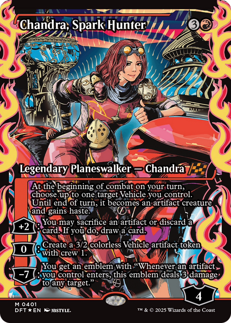 Chandra, Spark Hunter (Showcase) [Aetherdrift] | Game Master's Emporium (The New GME)