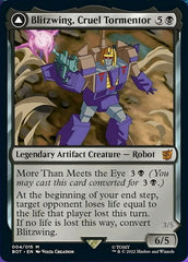 Blitzwing, Cruel Tormentor // Blitzwing, Adaptive Assailant [Transformers] | Game Master's Emporium (The New GME)
