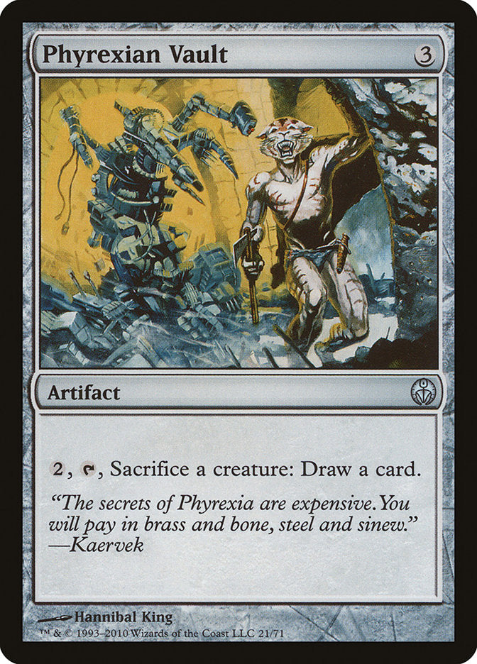 Phyrexian Vault [Duel Decks: Phyrexia vs. the Coalition] | Game Master's Emporium (The New GME)