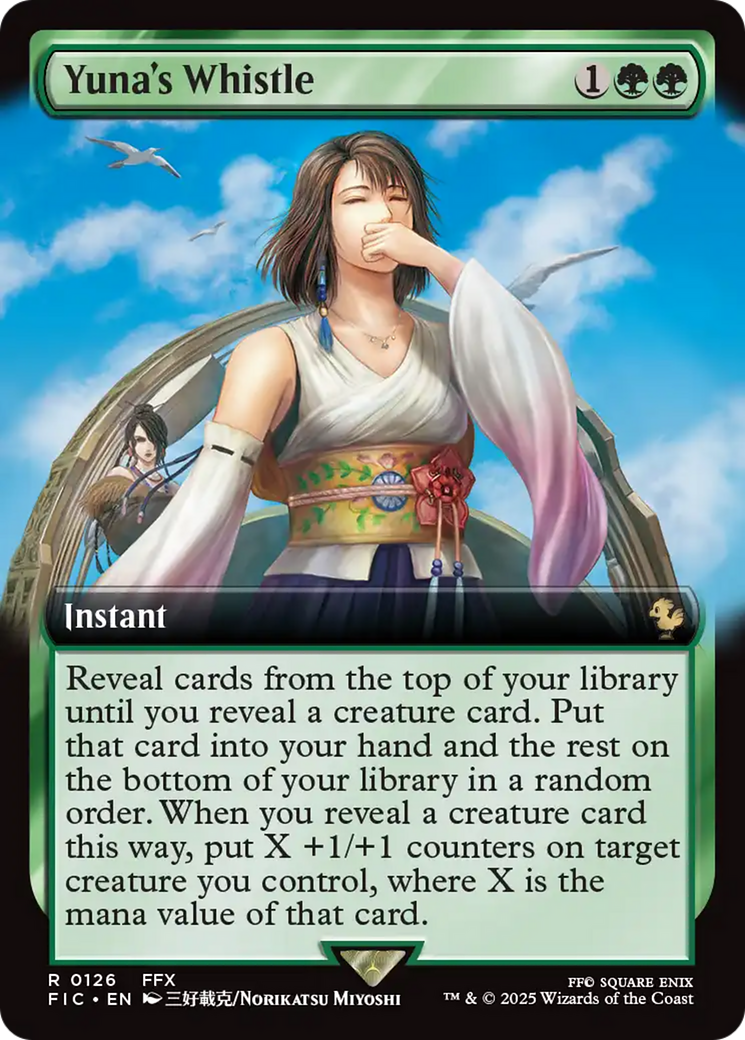 Yuna's Whistle (Extended Art) [FINAL FANTASY Commander] | Game Master's Emporium (The New GME)